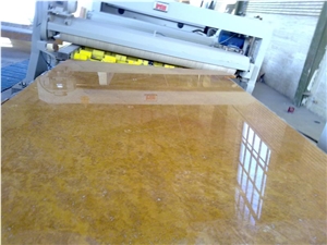 Yellow Persian Travertine Slab