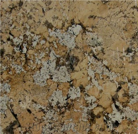 Yellow Peony Granite, Brazil Yellow Granite Slabs & Tiles
