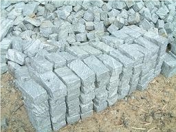 Kuppam Grey Granite Split Cobblestones