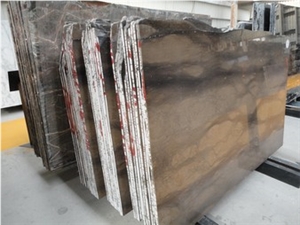 Caesar Brown Marble Block