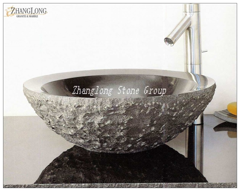 Grey Granite Bathroom Sinks