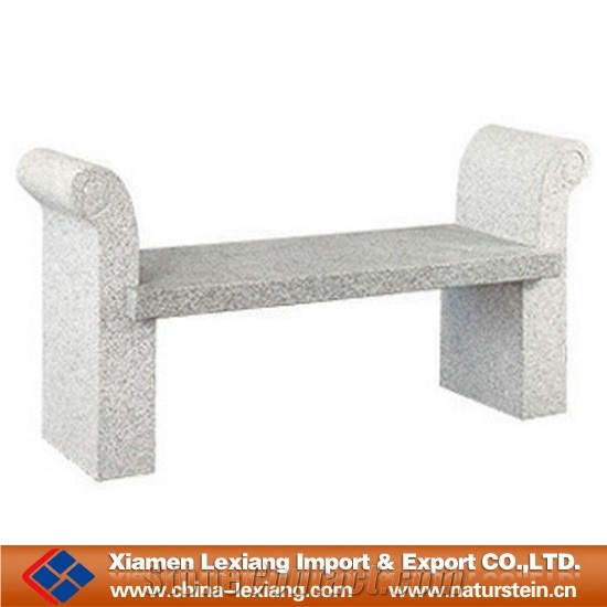 Cheap Classical Furniture,White Granite Bench & Table