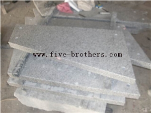 G603 Granite Double Steps, G603 Light Grey Granite Stairs/Treads/Staircase