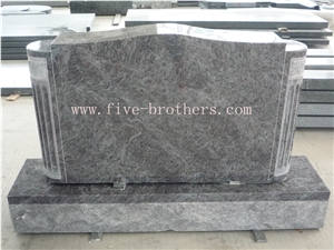 Us Style Bahama Blue Monuments & Tombstones, Blue Granite Tombstones