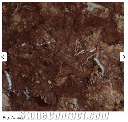 Rojo Azteca Marble Tiles, Mexico Red Marble