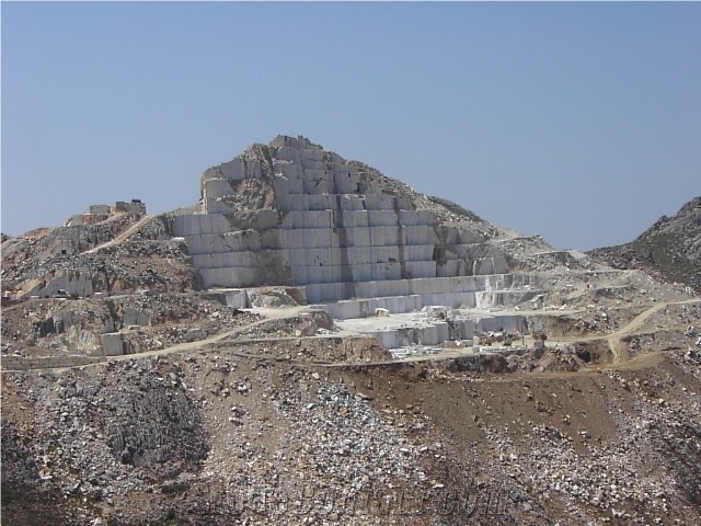 Bianco Naxos Extra Marble Block, Greece White Marble
