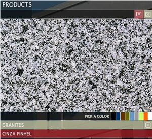 Cinza Pinhel Granite Tiles, Portugal Grey Granite