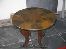 Rust Slate Tabletop