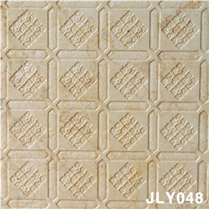 3D Natural Sunny Beige Indoor Stone Wall Panel, Beige Marble Wall Panel