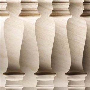 Natural White Sandstone 3D Wall Panel