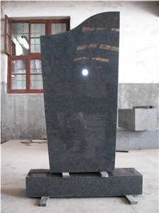 Russian Tombstone, China Black Granite Tombstone