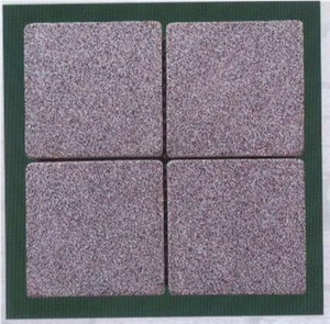 Landscaping Stone, Paving Stone Red Granite Cobble, Pavers