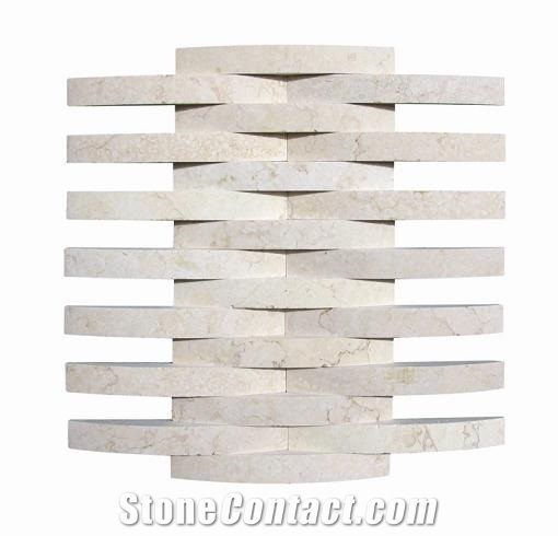 Marble Mosaic White Limestone