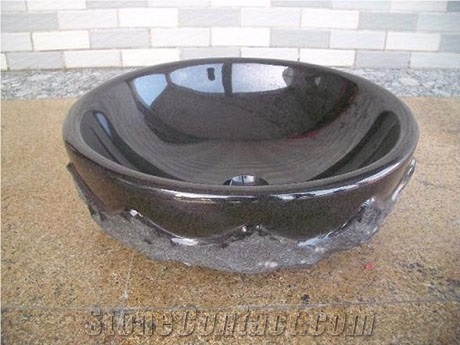 Black Granite Basins Sinks