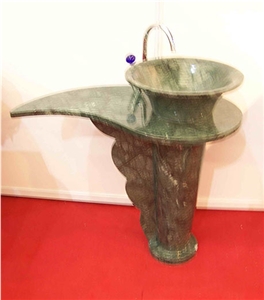Stone Basins, Basin Green Marble Basins