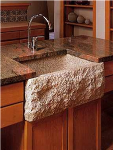 Stone Basins, Basin Yellow Granite Basins