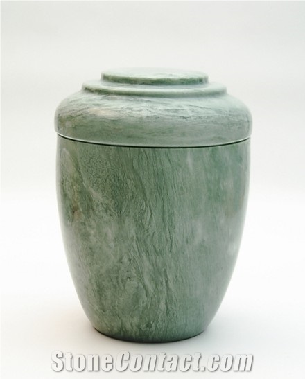 Urn-012, Green Marble Urn