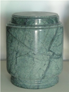 Urn-014, Green Marble Urn
