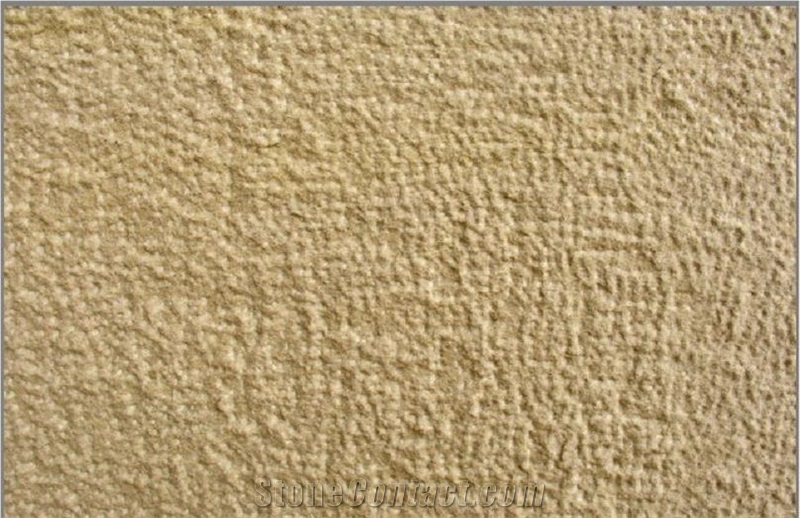 QC-sandstone -beige Bush-hammered