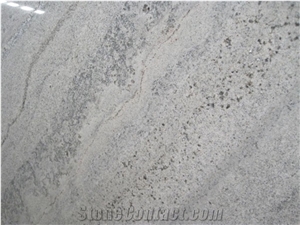 Aran White Granite Slabs, Brazil Grey Granite