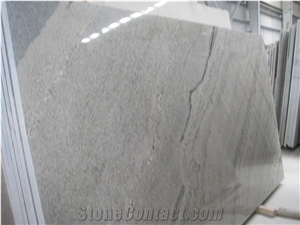 Aran White Granite Slabs, Brazil Grey Granite
