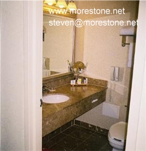 Brown Granite Hotel Vanity Tops