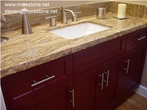 Commericial Granite Vanity Tops, Brown Granite Vanity Tops