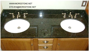 Granite Hospitality Vanitytops, Green Granite Bath Tops