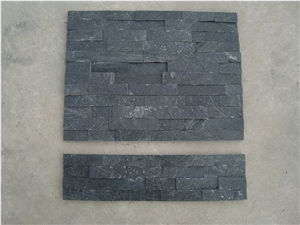 Black Quartize Culture Stone, Quartize Black Quartzite Cultured Stone