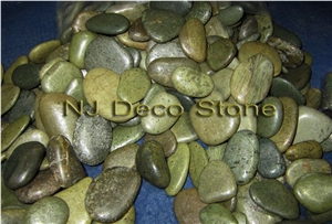 Polished Green River Pebbles, Green Sandstone Pebbles