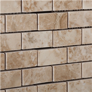 Cappuccino Marble Mosaics, Brown Marble