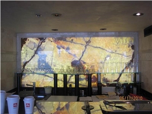 Back Lighting Colorful Onyx Backlit Panel