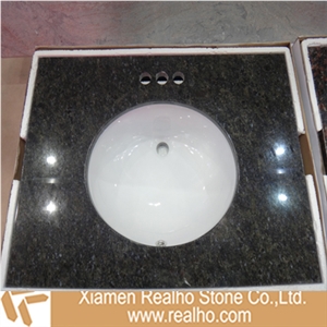 Butterfly Blue Granite Bathroom Tops,granite Vanit