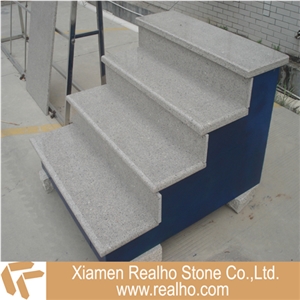 G603 Chinese Granite Stair Tile, G603 Grey Granite Stairs