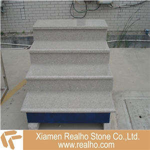 G603 Chinese Granite Stair Tile, G603 Grey Granite Stairs