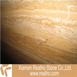 Golden / Golden Silk Travertine Slabs
