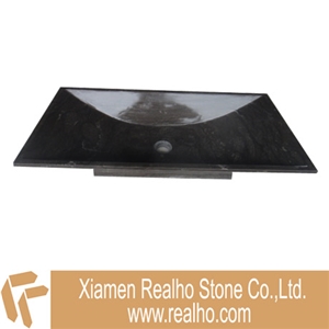 China Blue Limestone Sink