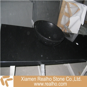 Shanxi Black Vanity Top, Shanxi Black Granite Vanity Top
