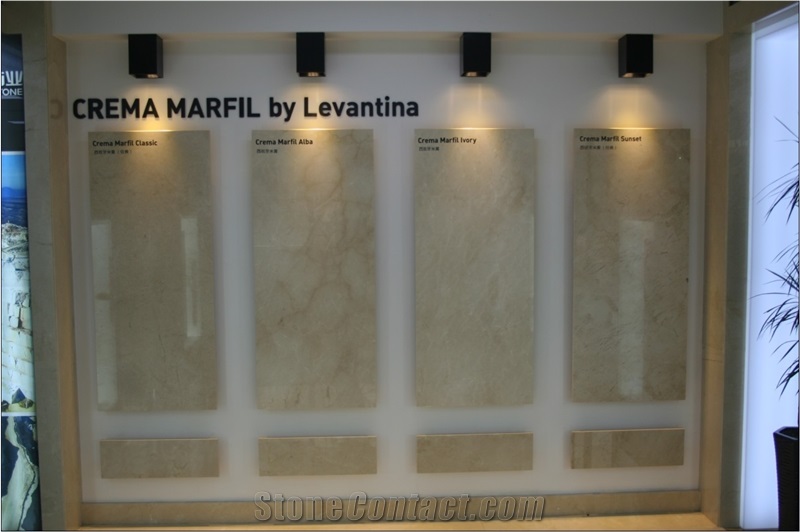 Crema Marfil Marble Slabs, Spain Beige Marble