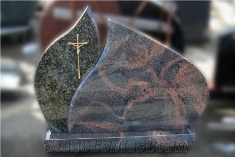Ebony Black Headstones and Memorials, Swedish Standard Black Granite