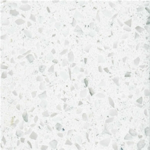 United States White Cristallo Quartz Stone