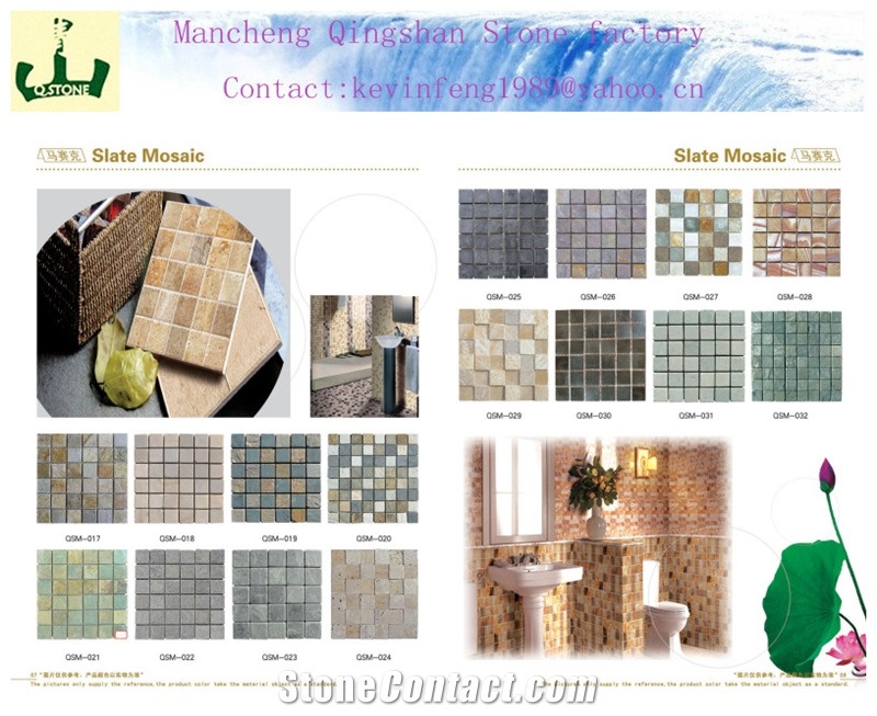 Mosaic, Slate Mosaic Patterns