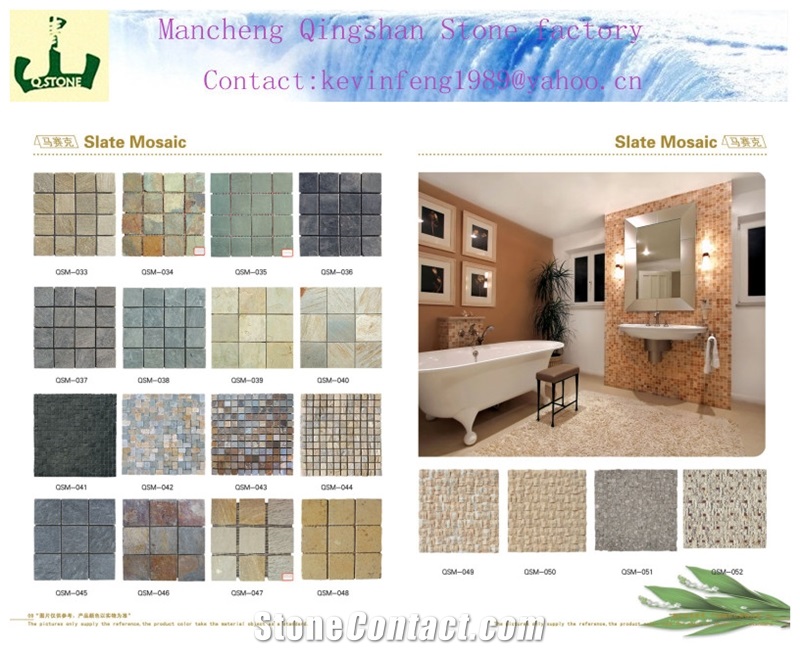 Mosaic, Slate Mosaic Patterns