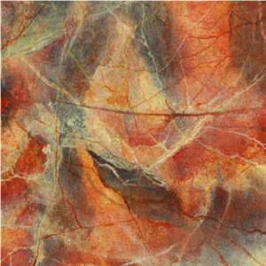 Cipolin Sanguins, Algeria Red Limestone Slabs & Tiles