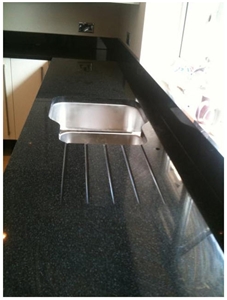 Nero Impala Kitchen Top, Black Granite Kitchen Top
