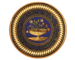 Marble Inlaid Medallion