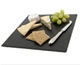 Black Slate Dinner Plate