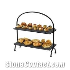 Slate Cake Stand, Black Slate Kitchen Accessories