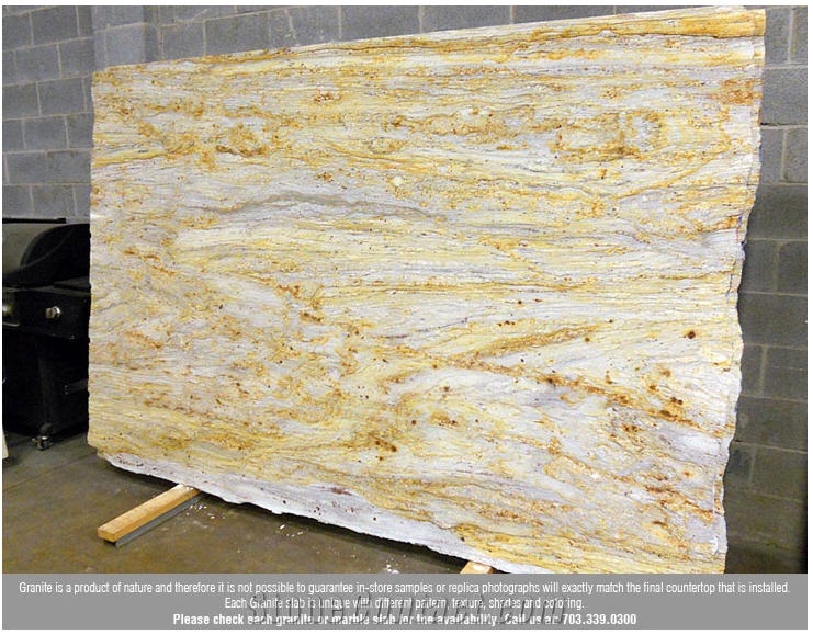 River Gold, Brazil Yellow Granite Slabs & Tiles