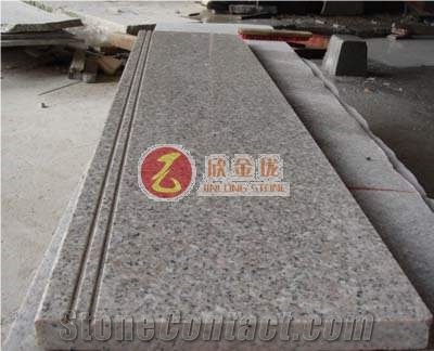 China Cheap Red G635 Granite Slabs, China Pink Granite